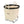 Canvas Round Carry Basket - 1.5 Bu