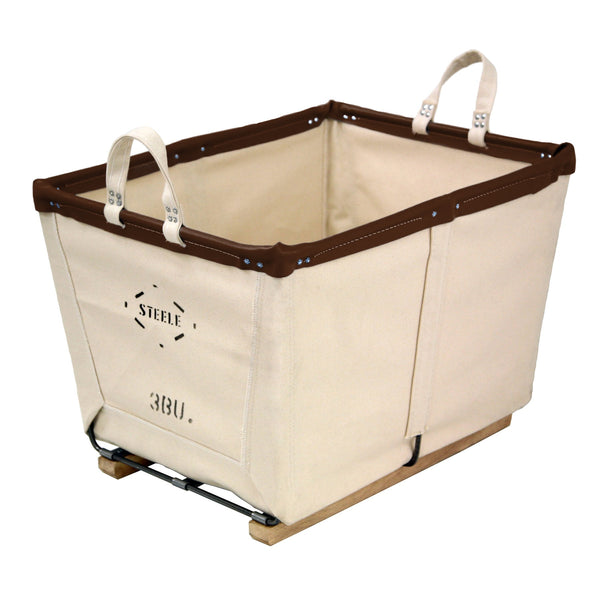 Canvas Small Carry Basket - 3 Bu