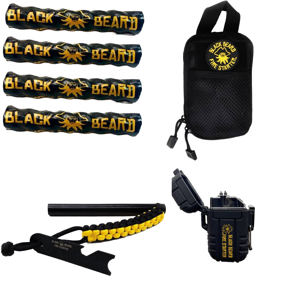 Black Beard Pirates Plunder Kit, Fire Starter Set