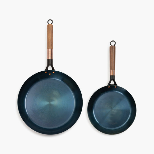 Blue Carbon Steel Skillet