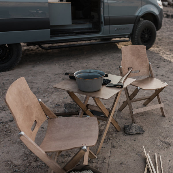 Ridgetop Wood Folding Table