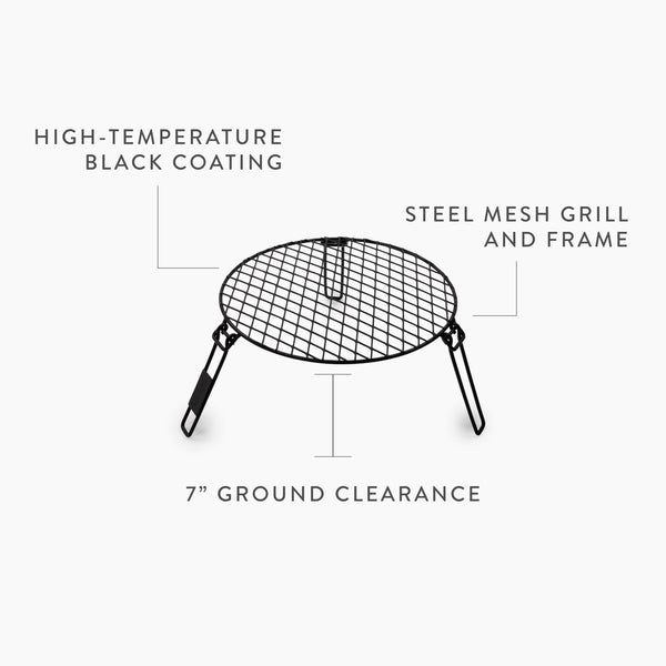 Fire Pit Grill Grate - Circular