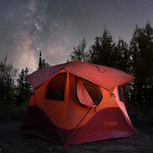 T4 Hub Tent Overland Edition - Sunset Orange