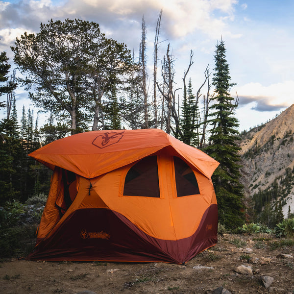 T4 Hub Tent Overland Edition - Sunset Orange