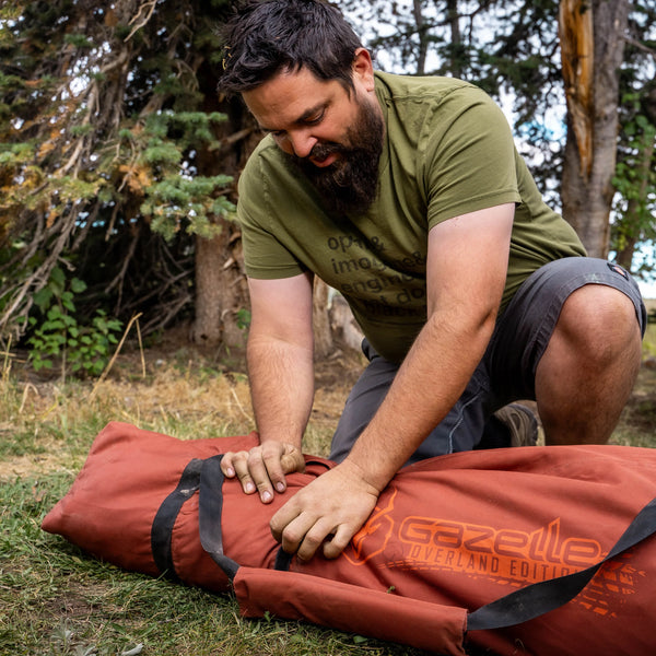 T4 Hub Tent Overland Edition - Sunset Orange