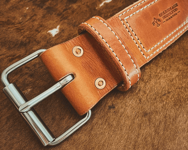 Leather Gunslinger Belt