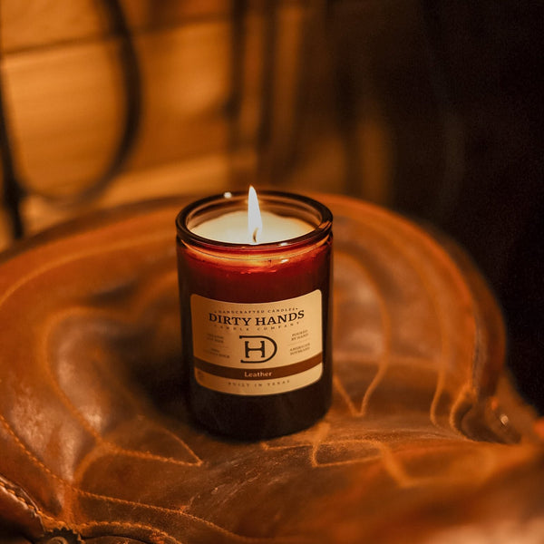 Leather Candle Collection