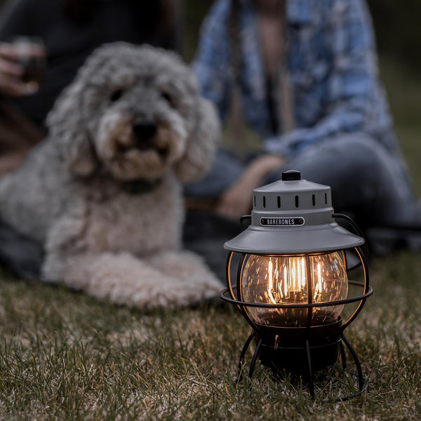 Railroad Lantern - Slate Gray