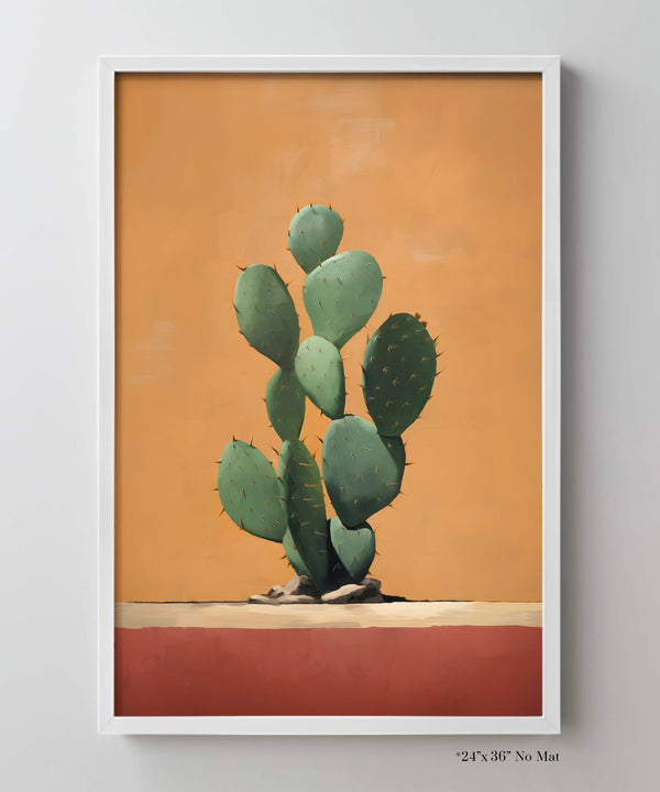 Lone Cacti #3 of 3 - Prickly Pear