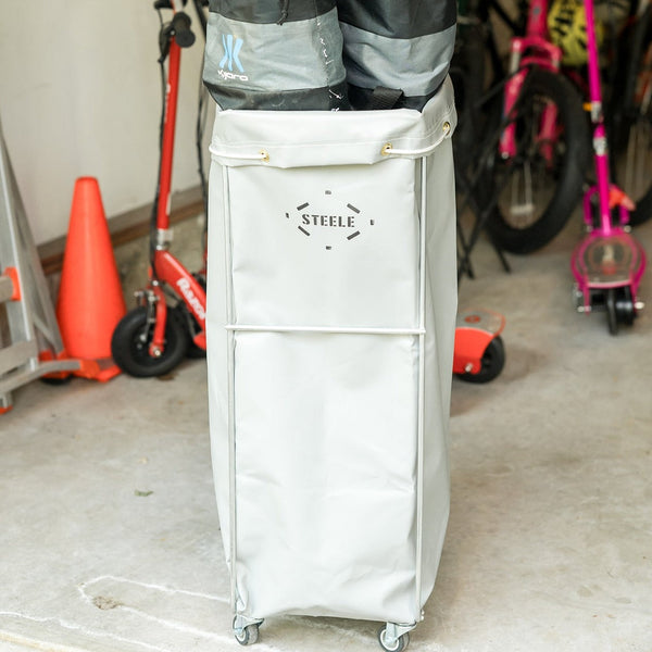 Small Steeletex Bag Caddie - Casters