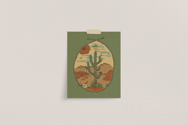 Desert Mirage Print