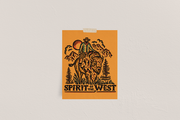 Spirit of the West Print