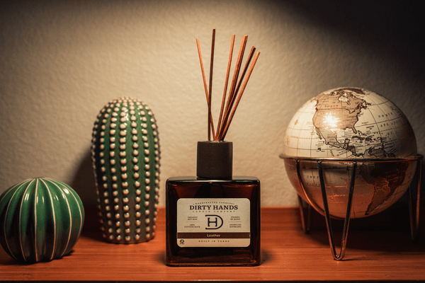 Sandalwood and Saddle Leather Reed Diffuser