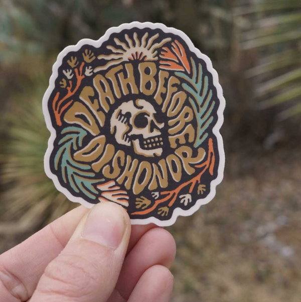 Death Before Dishonor Sticker