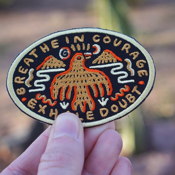 Breathe in Courage Patch