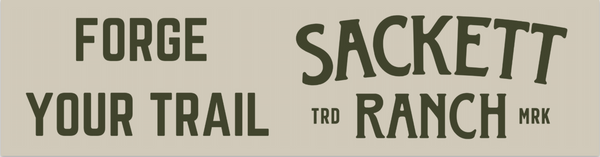 Sackett Ranch Bumper Stickers