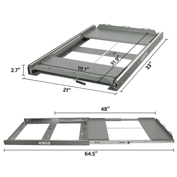 Slide Mount For VL60D/65D/74S Refrigerator