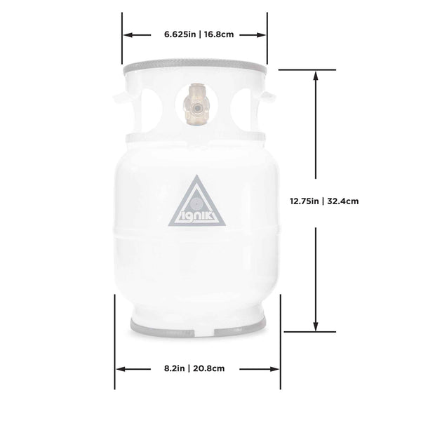 Gas Growler Deluxe Propane Tank - Mtn Collection