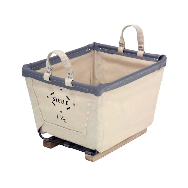 Canvas Small Carry Basket - 1.5 Bu