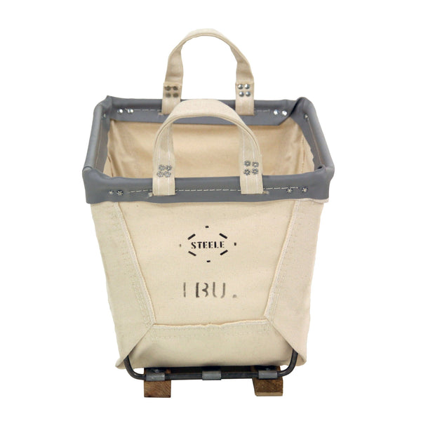 Canvas Small Carry Basket - 1 Bu