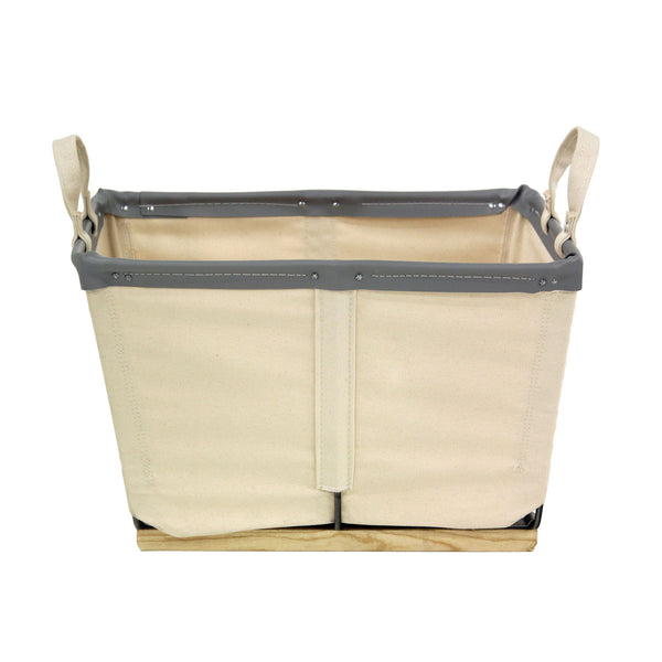 Canvas Small Carry Basket - 2 Bu