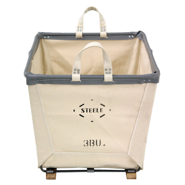 Canvas Small Carry Basket - 3 Bu