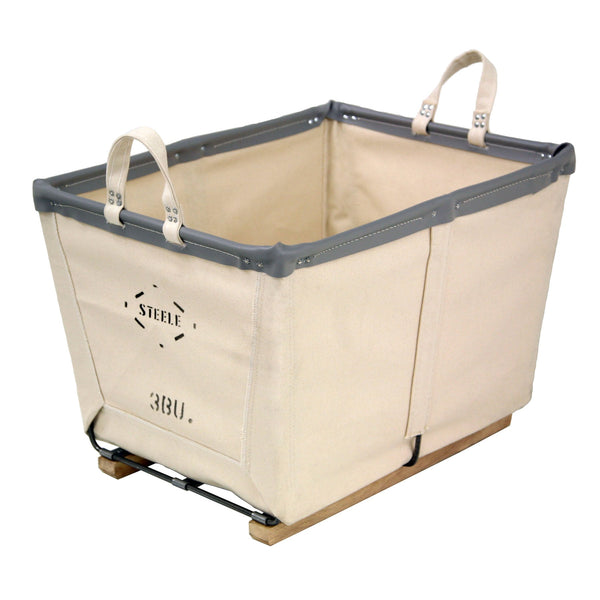 Canvas Small Carry Basket - 3 Bu