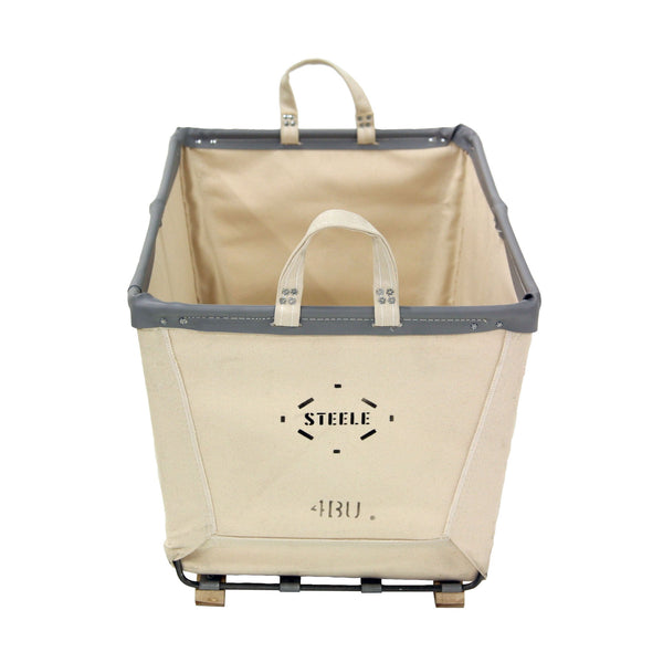 Canvas Small Carry Basket - 4 Bu