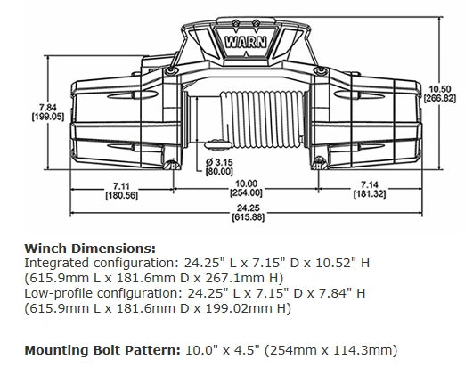 ZEON 10 PLATINUM WINCH