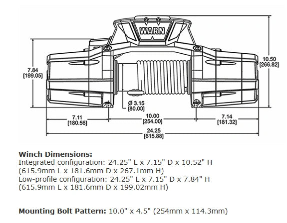 ZEON 10-S PLATINUM WINCH