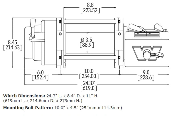 M12-S HEAVYWEIGHT WINCH