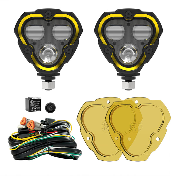 FLEX ERA 3 DUAL MODE SAE FOG LIGHTS - 2 - LIGHT MASTER KIT